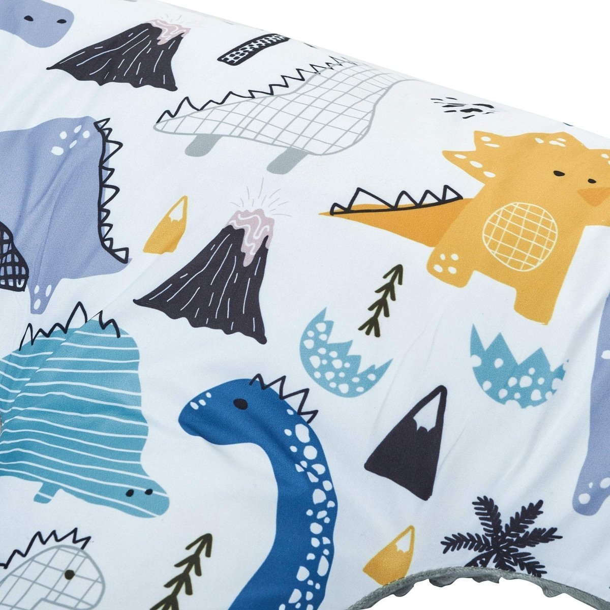 Twin Pregnancy Nursing Pillow - Dinosaur