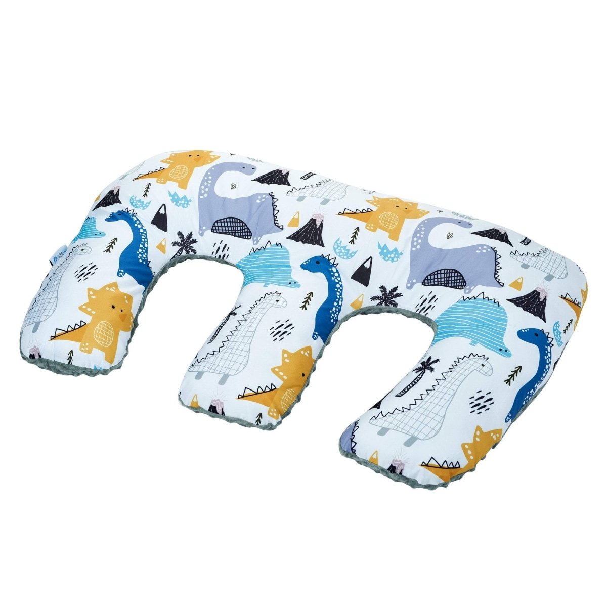 Twin Pregnancy Nursing Pillow - Dinosaur
