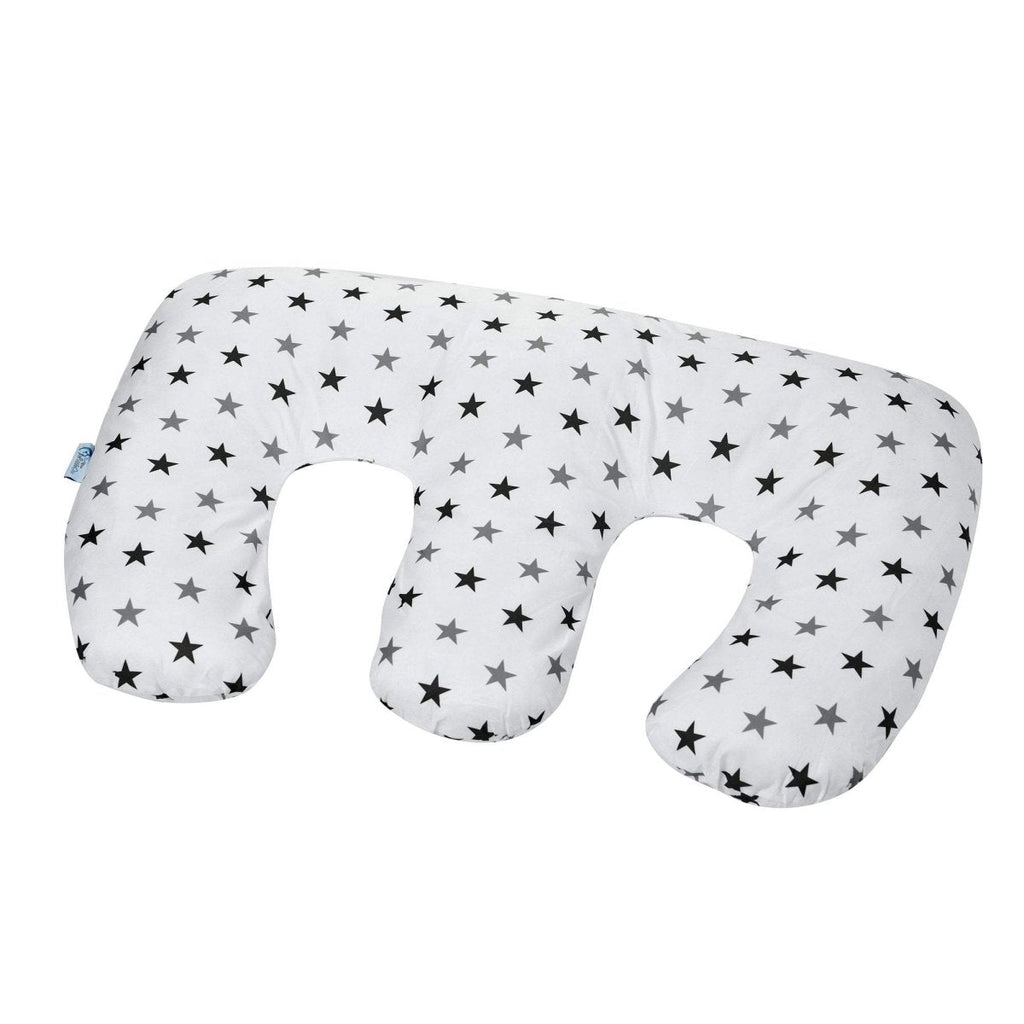 Twin Pregnancy Nursing Pillow - Silver Stars - Baby&More