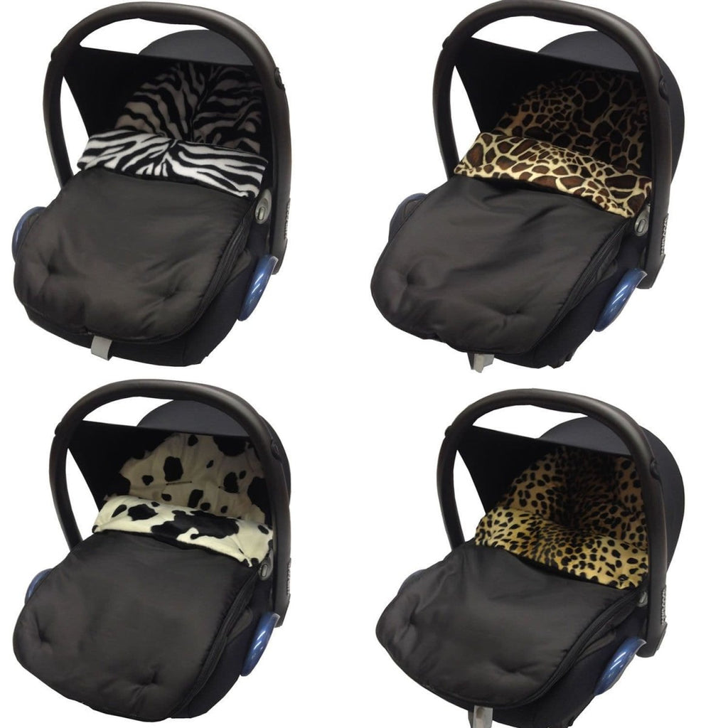 For Your Little One Universal Animal Print Car Seat Footmuff / Cosy Toes