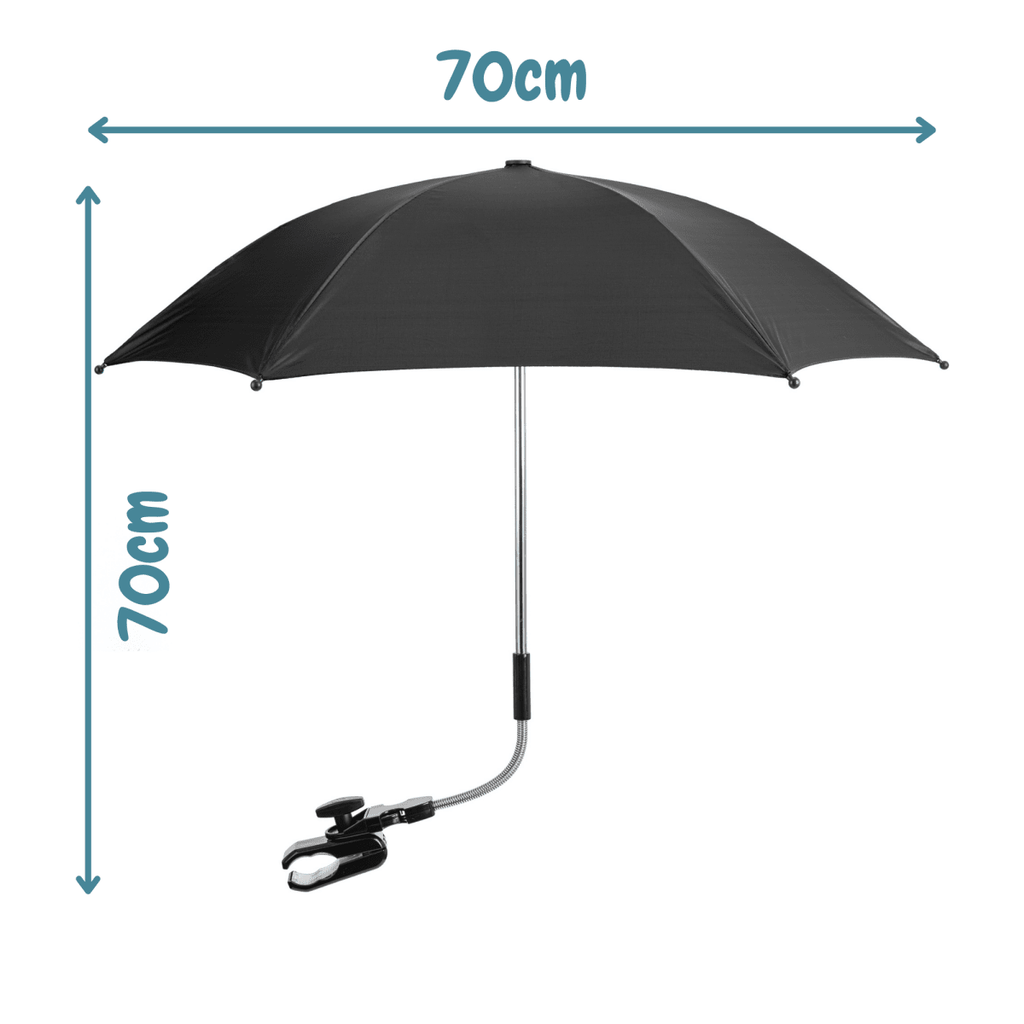 Universal Baby Parasol / Umbrella - Fits All Pushchairs / Prams / Strollers And Buggies