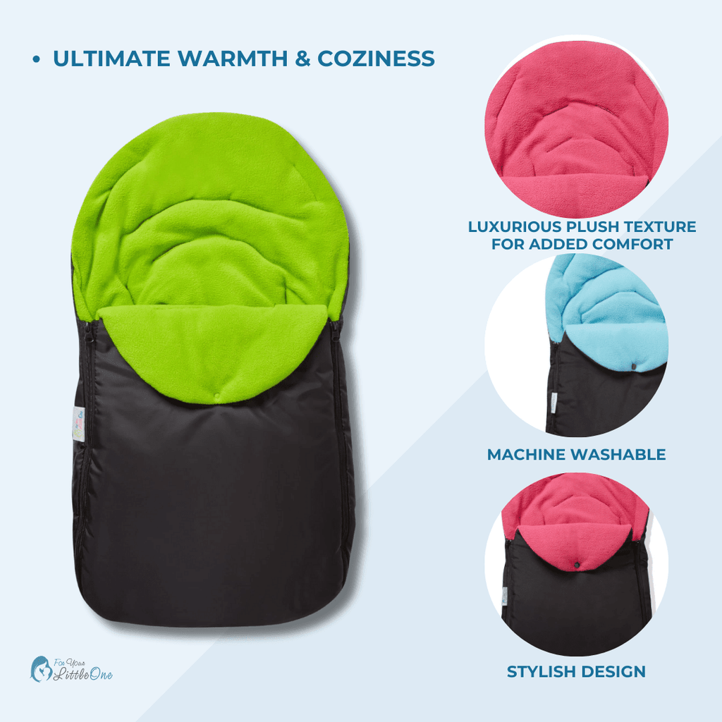 Universal Car Seat Footmuff / Cosy Toes - Fits All 3 And 5 Point Harnesses - Baby&More
