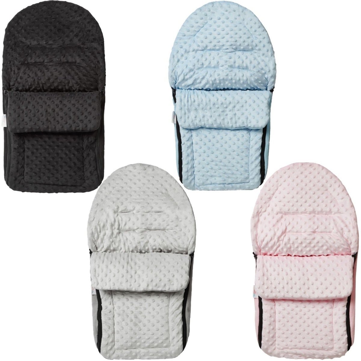 For Your Little One Universal Dimple Car Seat Footmuff / Cosy Toes - Fits All 3 And 5 Point Harnesses