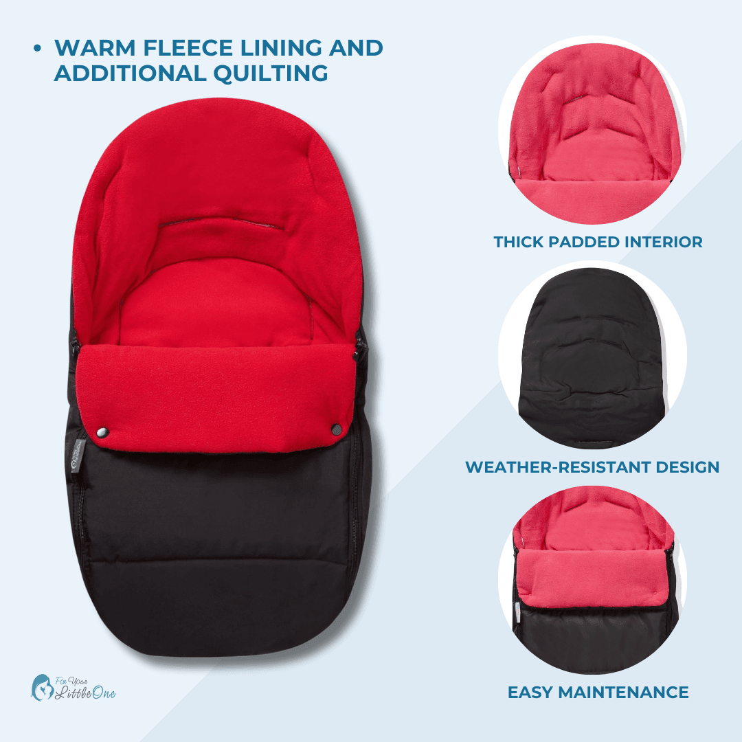 Universal Premium Car Seat Footmuff / Cosy Toes - Baby&More