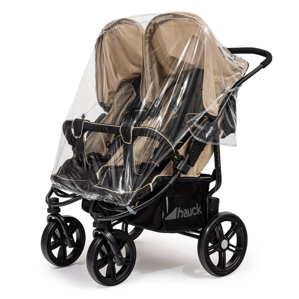 Universal Rain Cover For All Side By Side Pushchairs - Fits All Models - Baby&More
