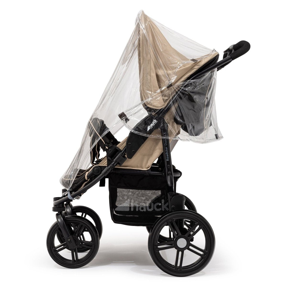 Universal Rain Cover For All Side By Side Pushchairs - Fits All Models - Baby&More