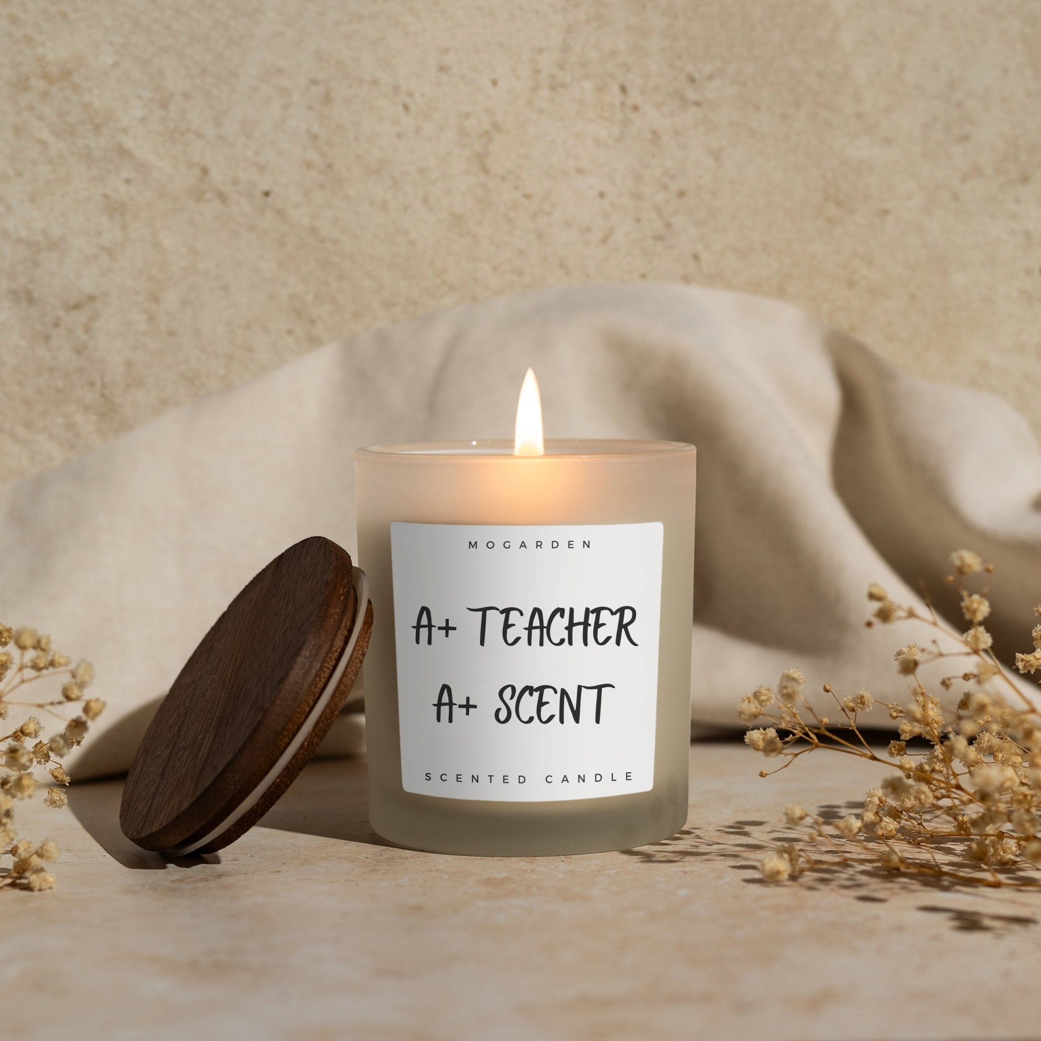 Vanilla Soy Candle - A+ Teacher - Baby&More