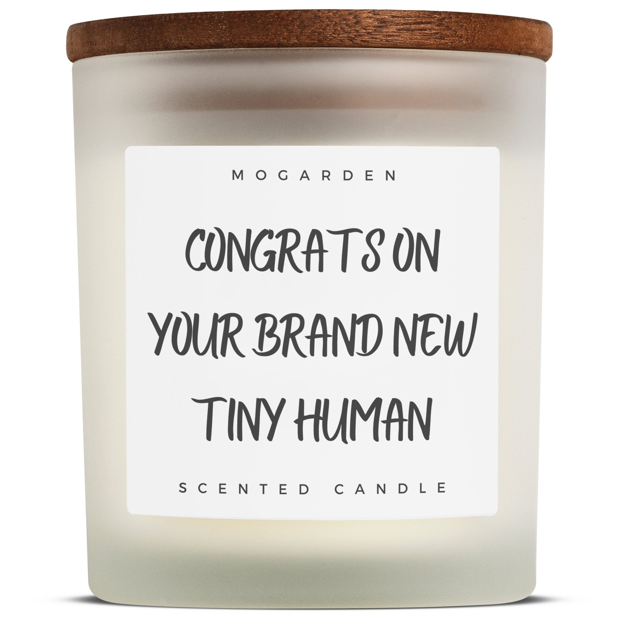 Vanilla Soy Candle - Congrats on your Brand New Tiny Human - Baby&More