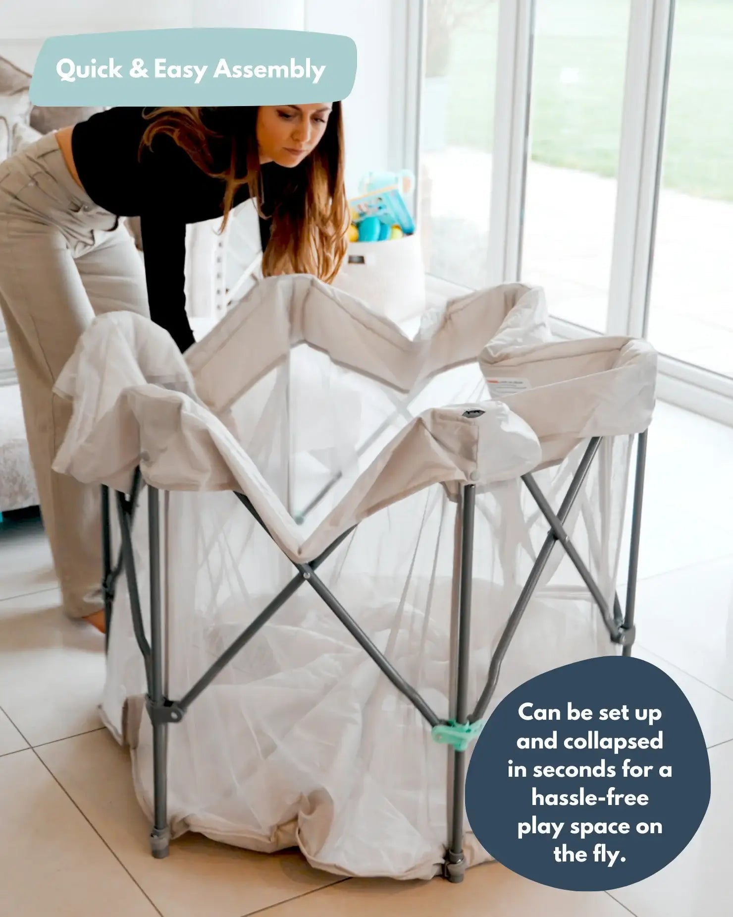 Venture All Stars JOY Baby Playpen - Baby&More