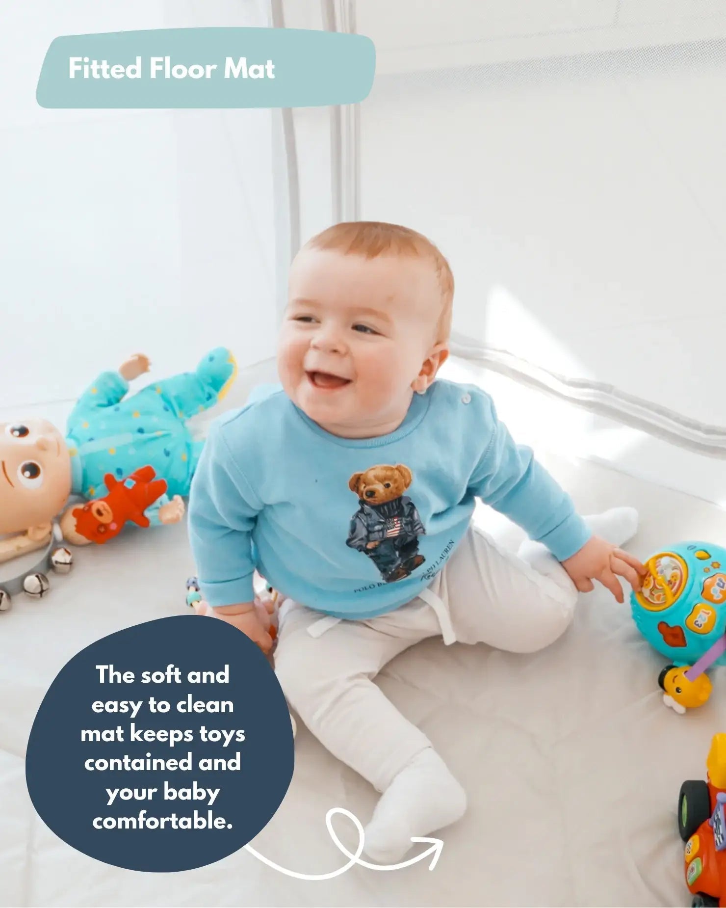 Venture All Stars JOY Baby Playpen - Baby&More