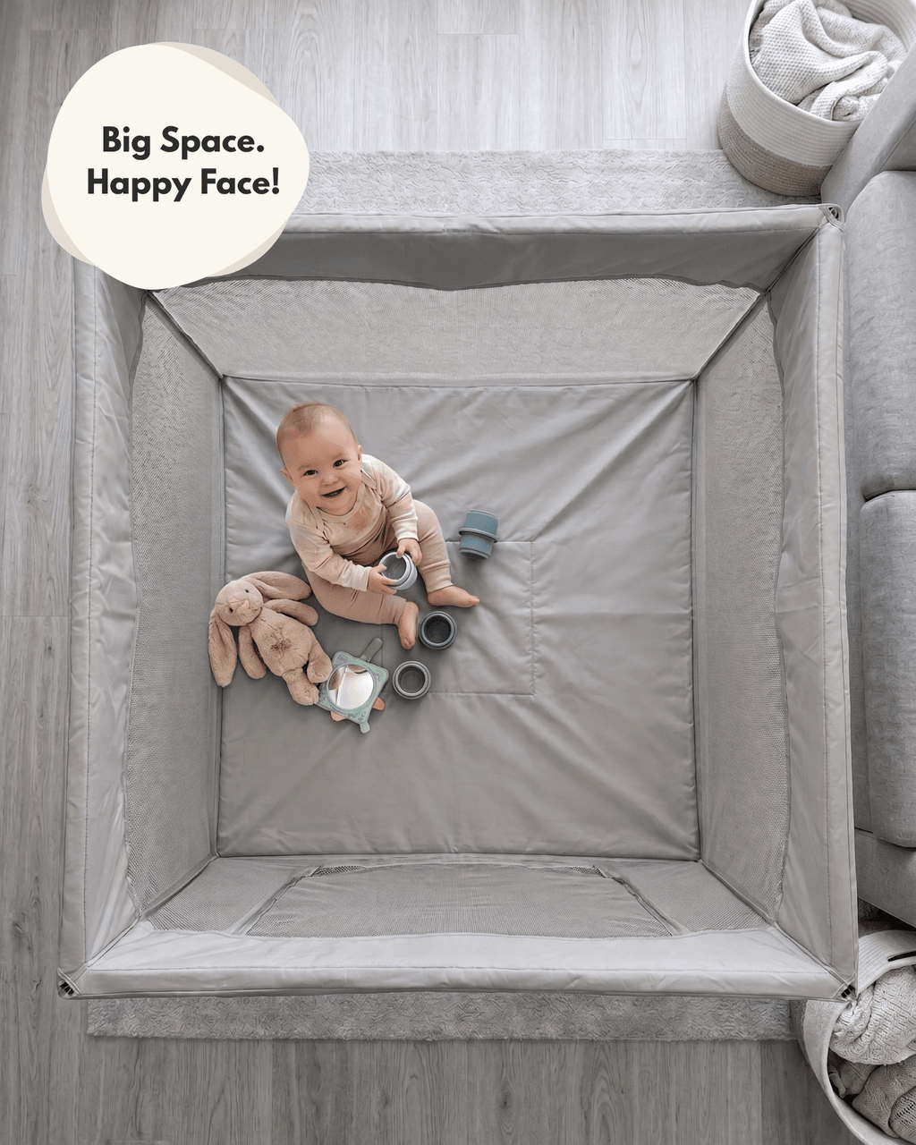 Venture All Stars JOY Square Baby Playpen - Baby&More