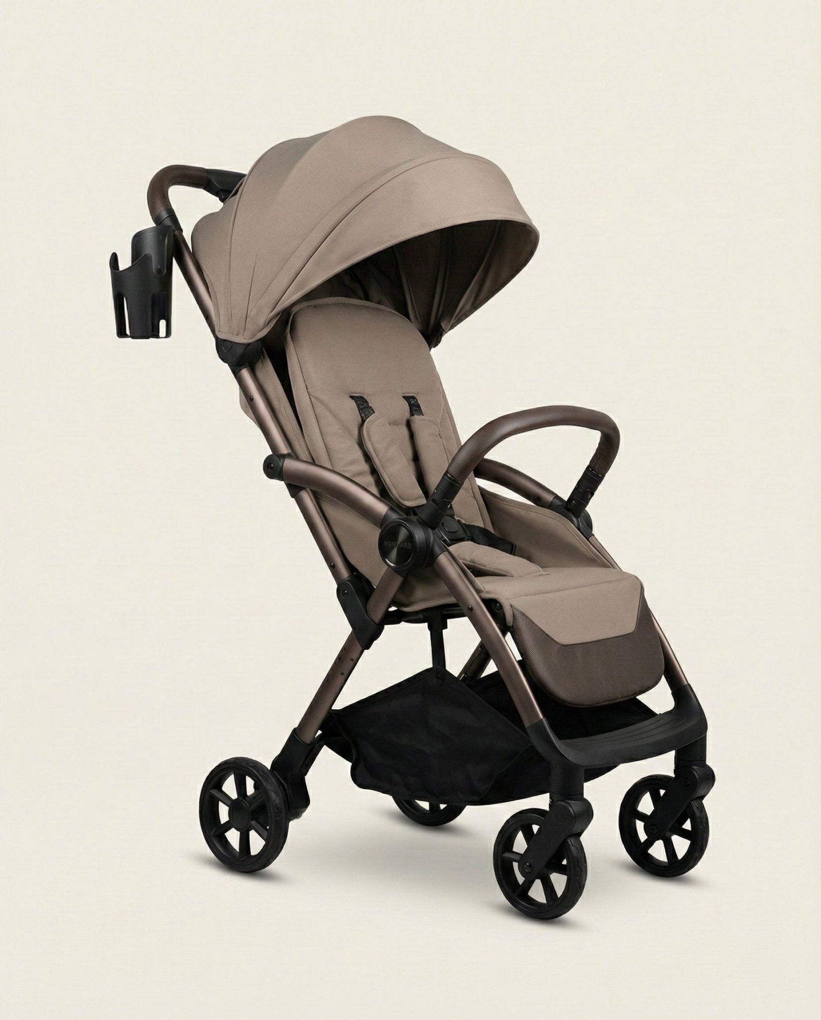 Venture Avio Compact Travel Baby Stroller - Truffle - Baby&More