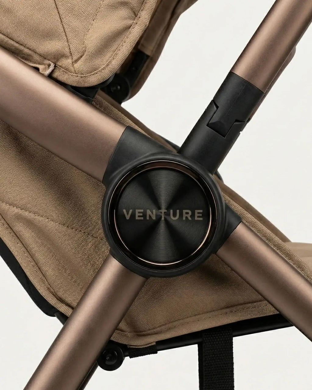 Venture Avio Compact Travel Baby Stroller - Truffle - Baby&More