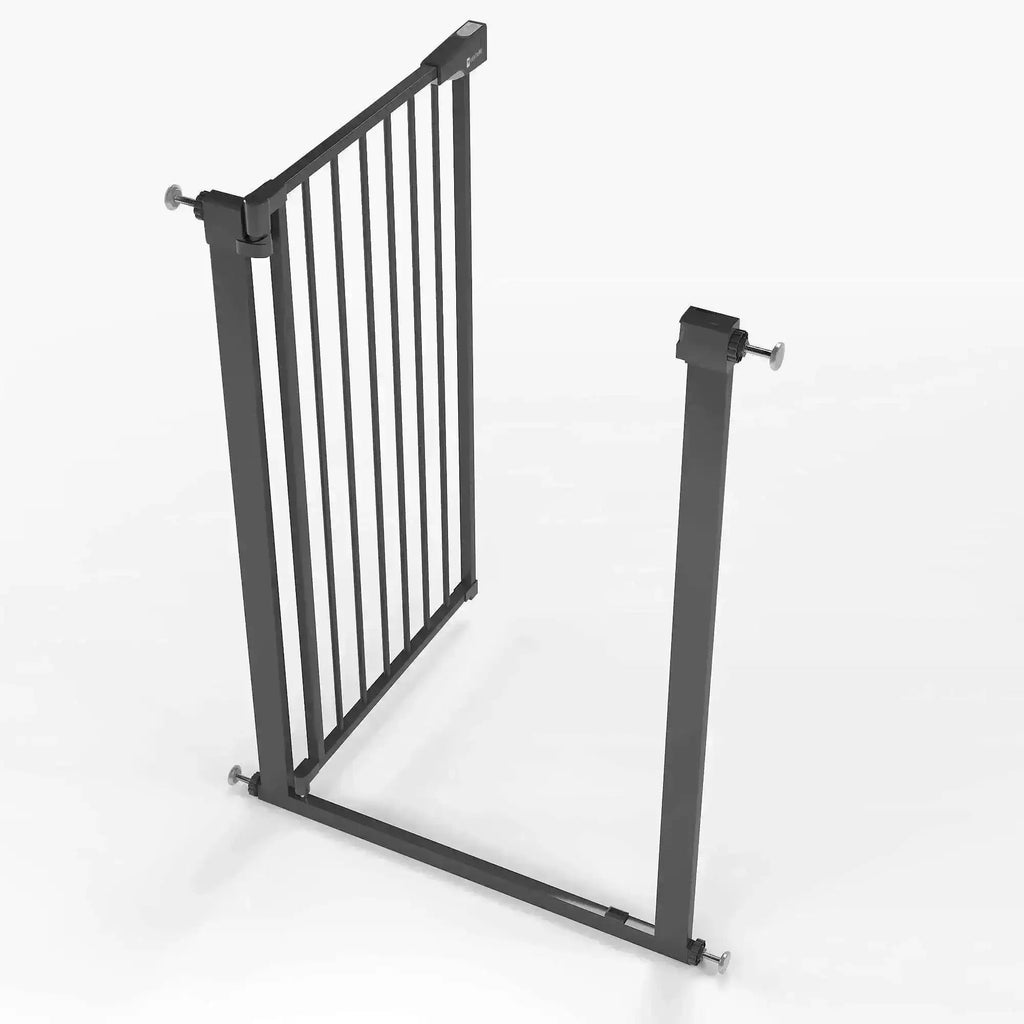 Venture Q-Fix 110cm Extra Tall Pressure Fit Baby & Pet Safety Gate - 73-80cm - Black - Baby&More