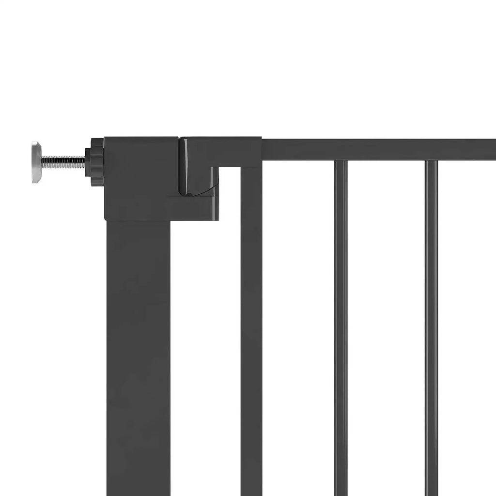 Venture Q-Fix 110cm Extra Tall Pressure Fit Baby & Pet Safety Gate - 73-80cm - Black - Baby&More