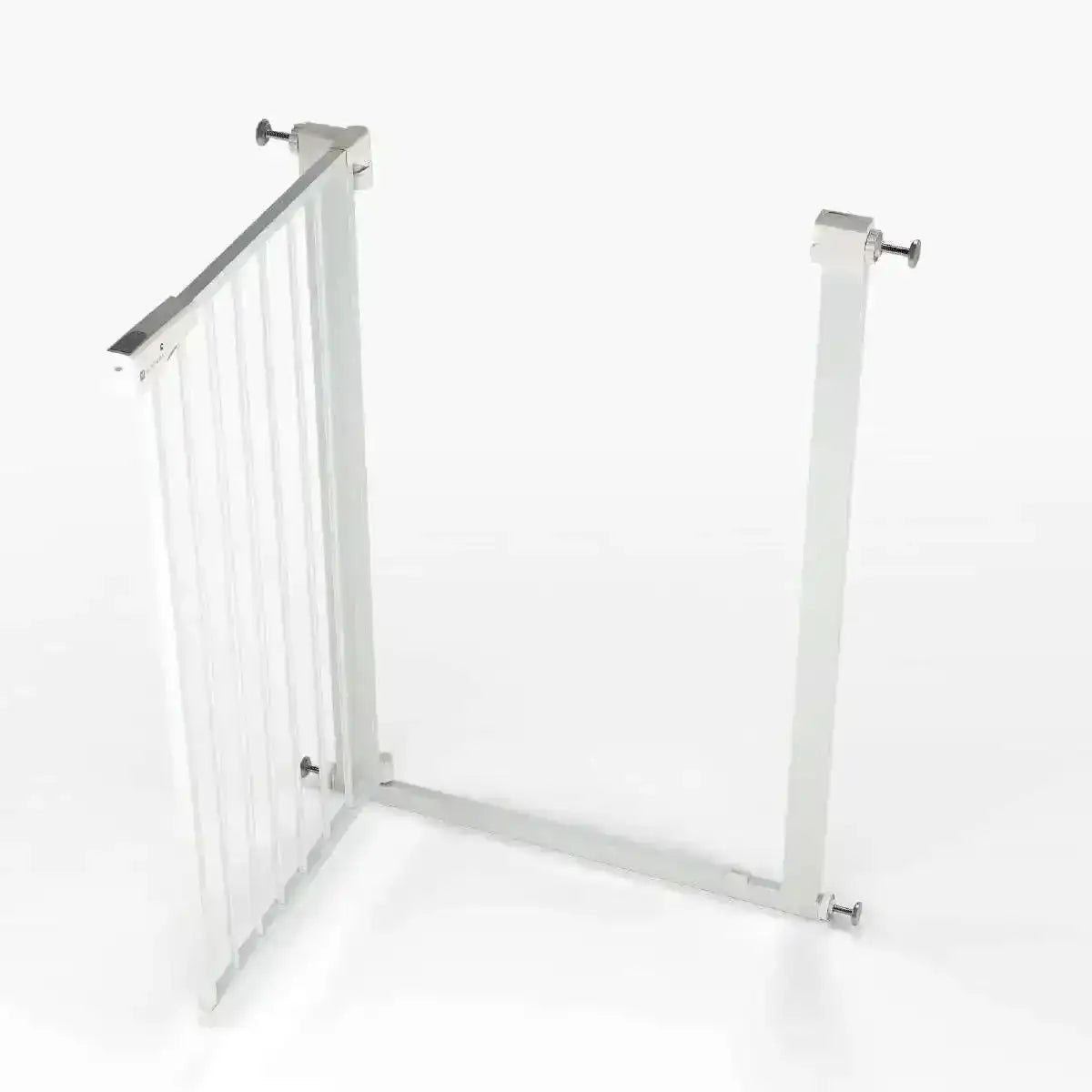 Venture Q - Fix 110cm Extra Tall Pressure Fit Baby & Pet Safety Gate - 73 - 80cm - White - Baby&More