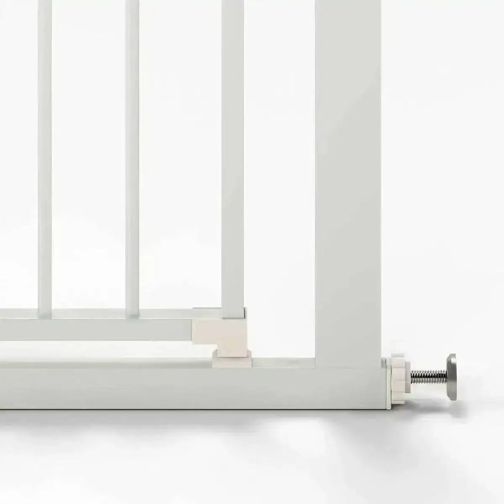 Venture Q - Fix 110cm Extra Tall Pressure Fit Baby & Pet Safety Gate - 73 - 80cm - White - Baby&More