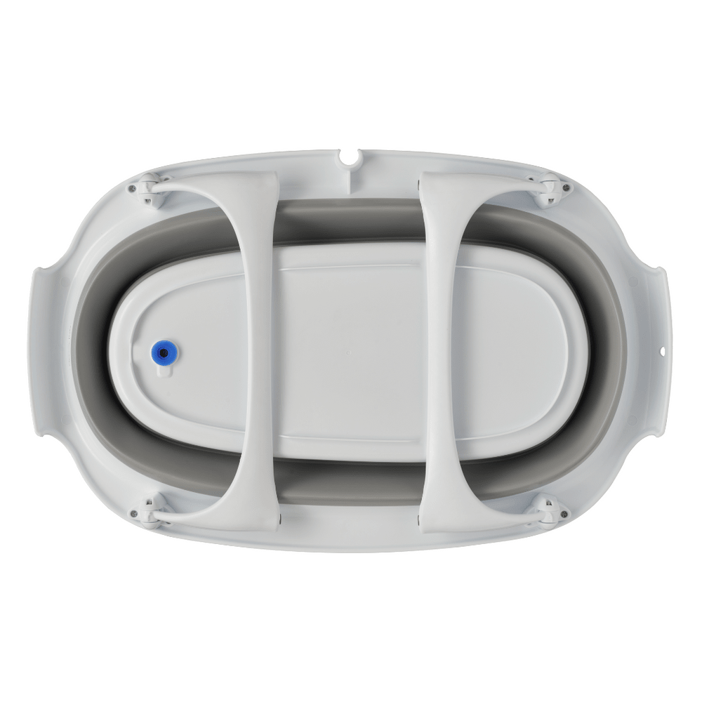 Vital Baby Foldable Compact Baby Bath - White & Grey - Baby&More