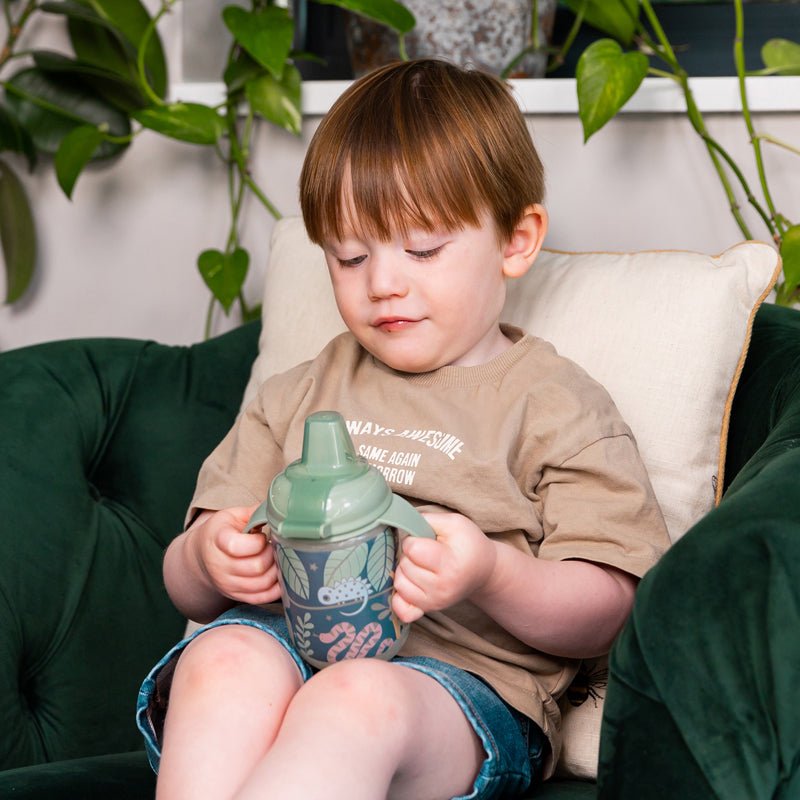 Vital Baby Hydrate Easy Sipper - Glow In the Dark Jungle - 350ml - Baby&More