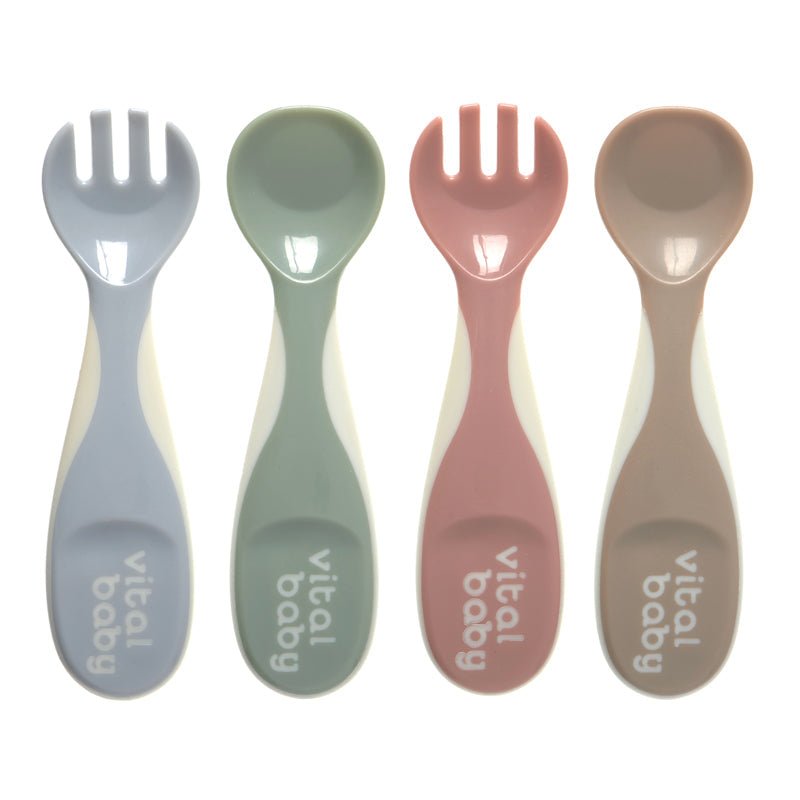 Vital Baby Nourish Chunky Cutlery - 4 Pack - Baby&More