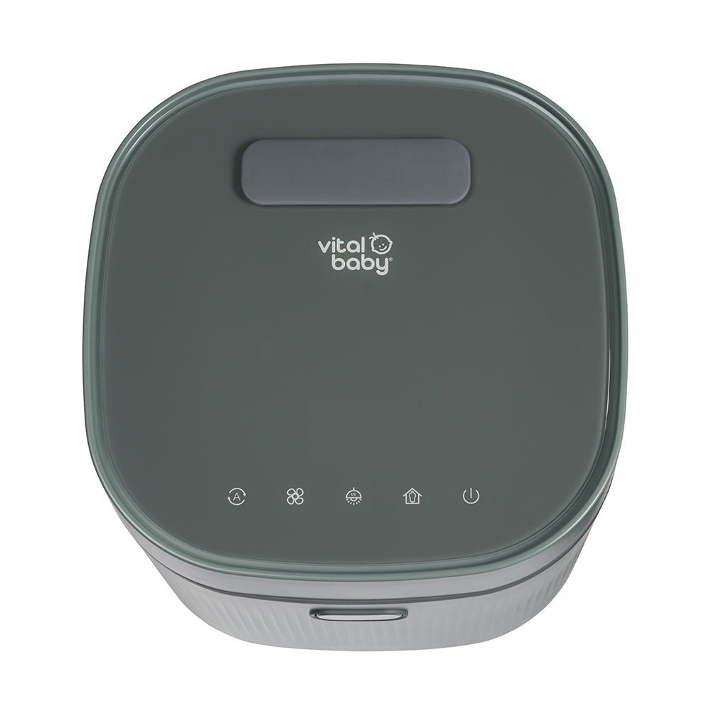 Vital Baby Nurture Advanced Pro UV Steriliser & Dryer - Olive Green - Baby&More