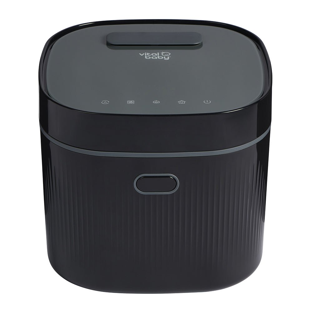 Vital Baby Nurture Advanced Pro UV Steriliser & Dryer Onyx Black - Baby&More