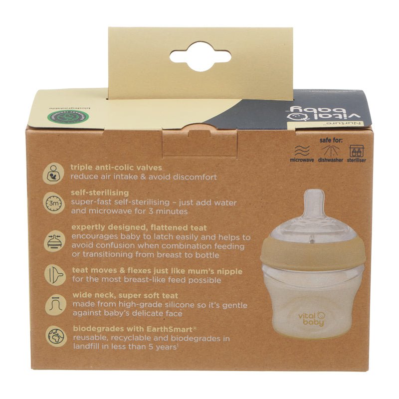 Vital Baby Nurture Breast Like Bottle - 150ml - 2 Pack - Baby&More
