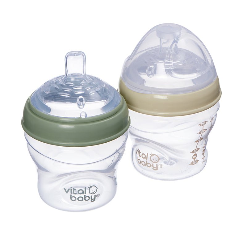 Vital Baby Nurture Breast Like Bottle - 150ml - 2 Pack - Baby&More