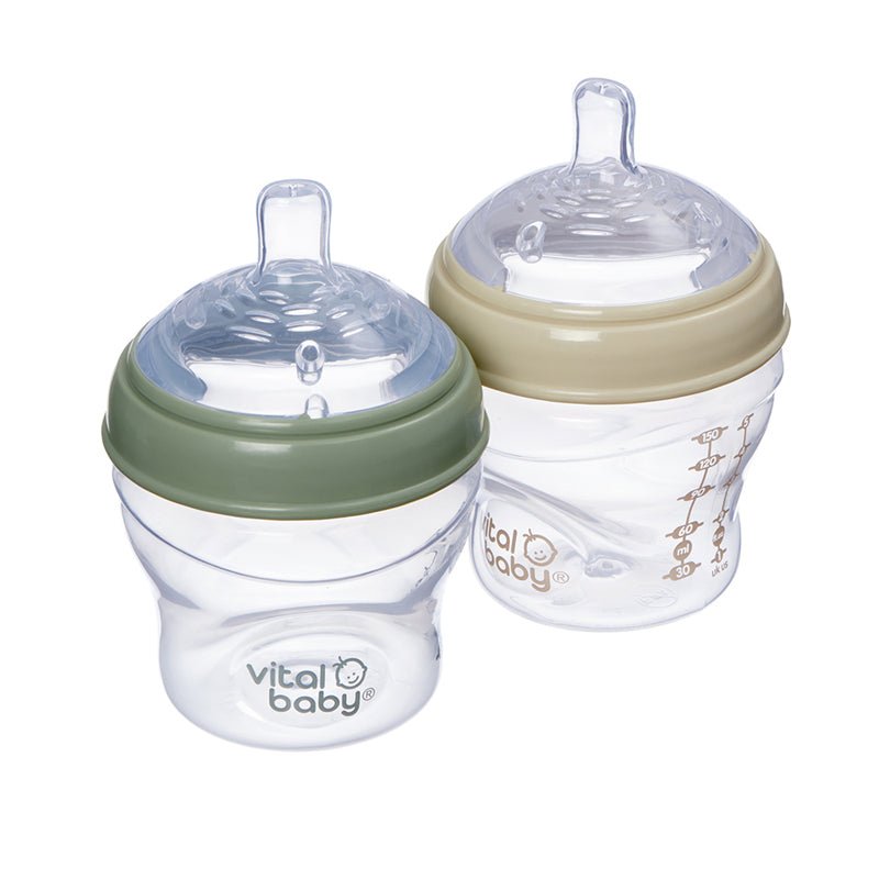 Vital Baby Nurture Breast Like Bottle - 150ml - 2 Pack - Baby&More