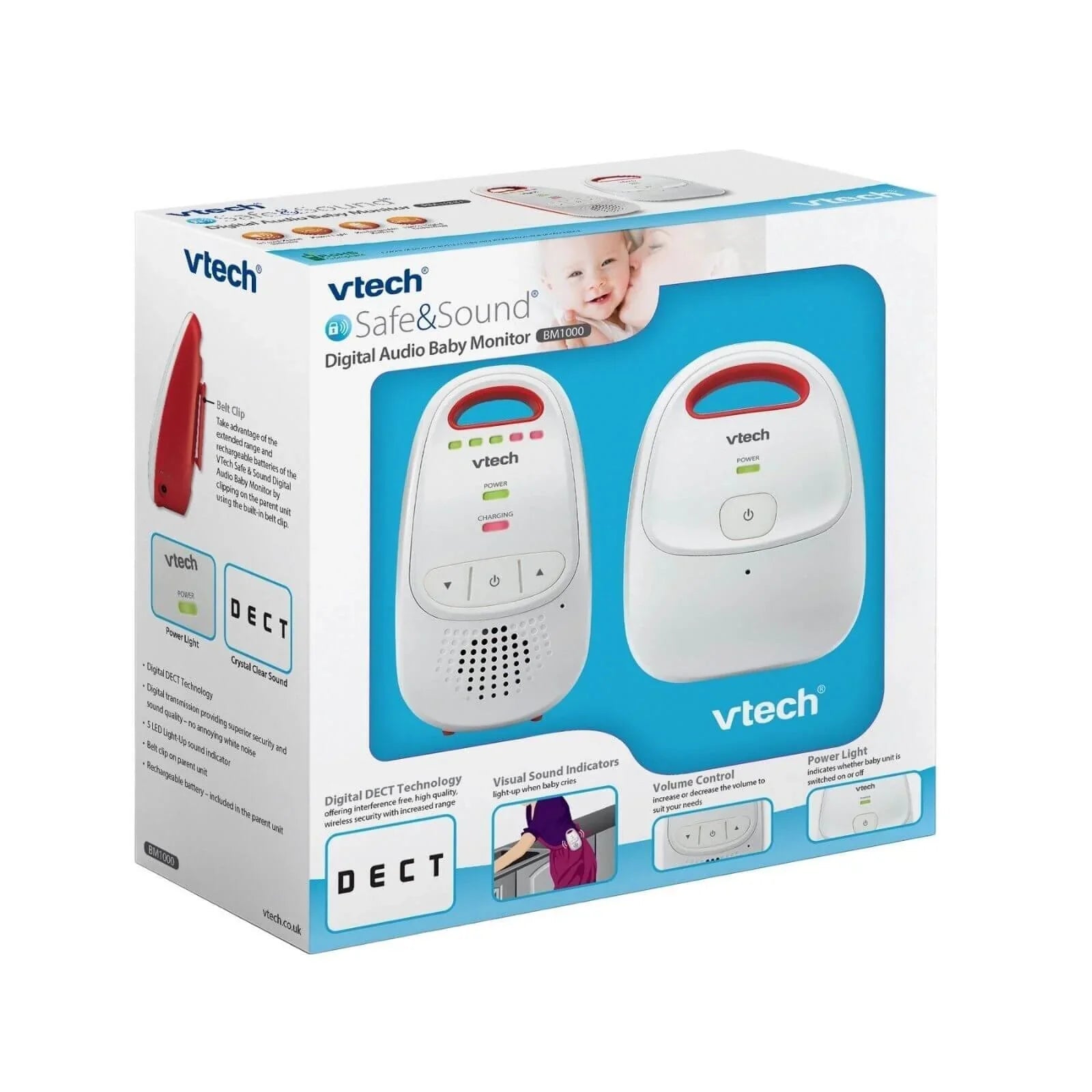 VTech - BM1000 Digital Audio Baby Monitor - Baby&More