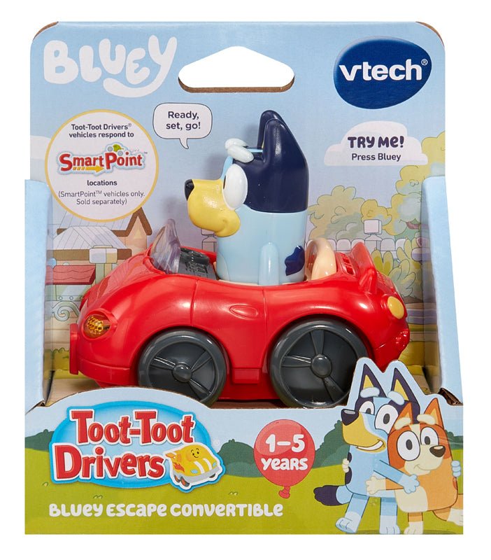 VTech Toot-Toot Drivers® Bluey Escape Convertible - Baby&More