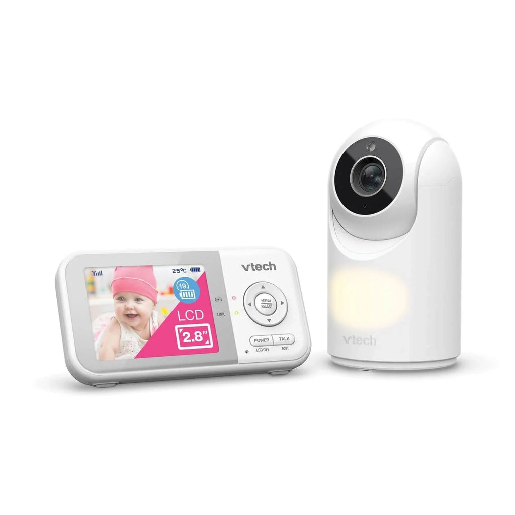 VTech - VM3263 2.8" Pan & Tilt Video Monitor with Night Light - Baby&More