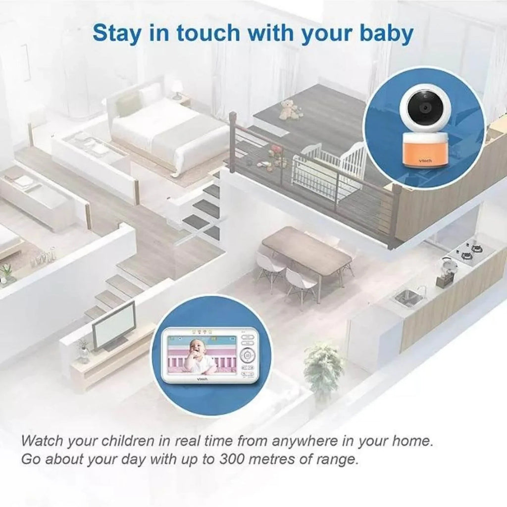 VTech VM5463 5" Digital Baby Monitor - Baby&More