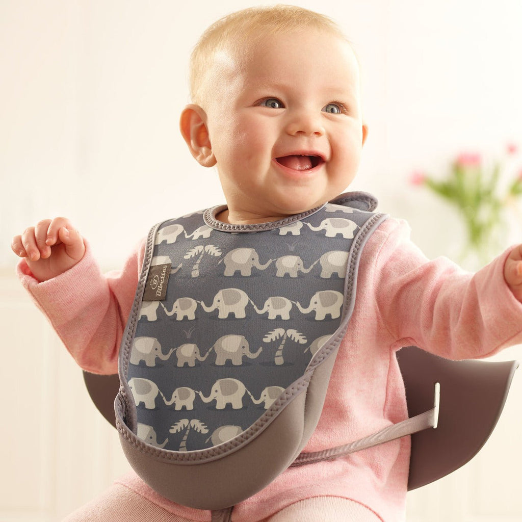 Weaning Bib - Elephants UltraBib - Baby&More