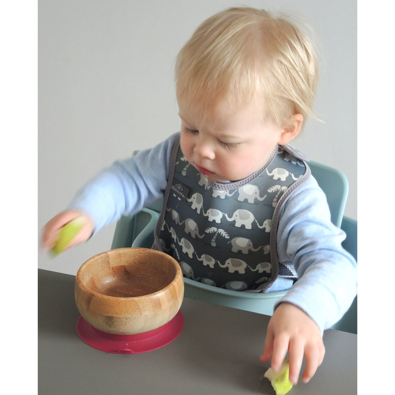 Weaning Bib - Elephants UltraBib - Baby&More