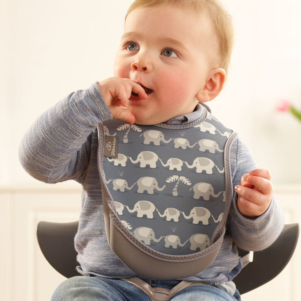 Weaning Bib - Elephants UltraBib - Baby&More