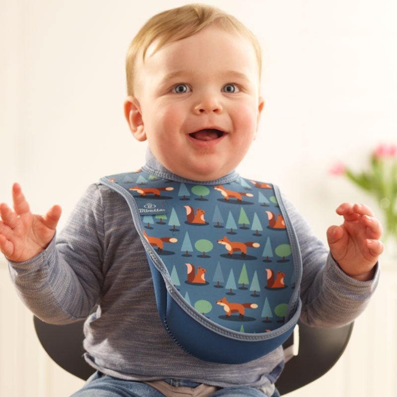 Weaning Bib - Foxes UltraBib - Baby&More