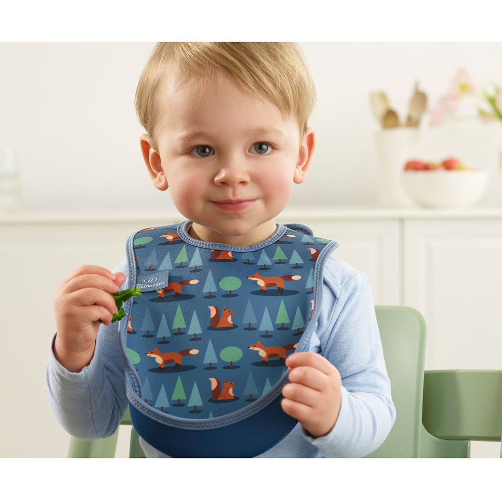 Weaning Bib - Foxes UltraBib - Baby&More