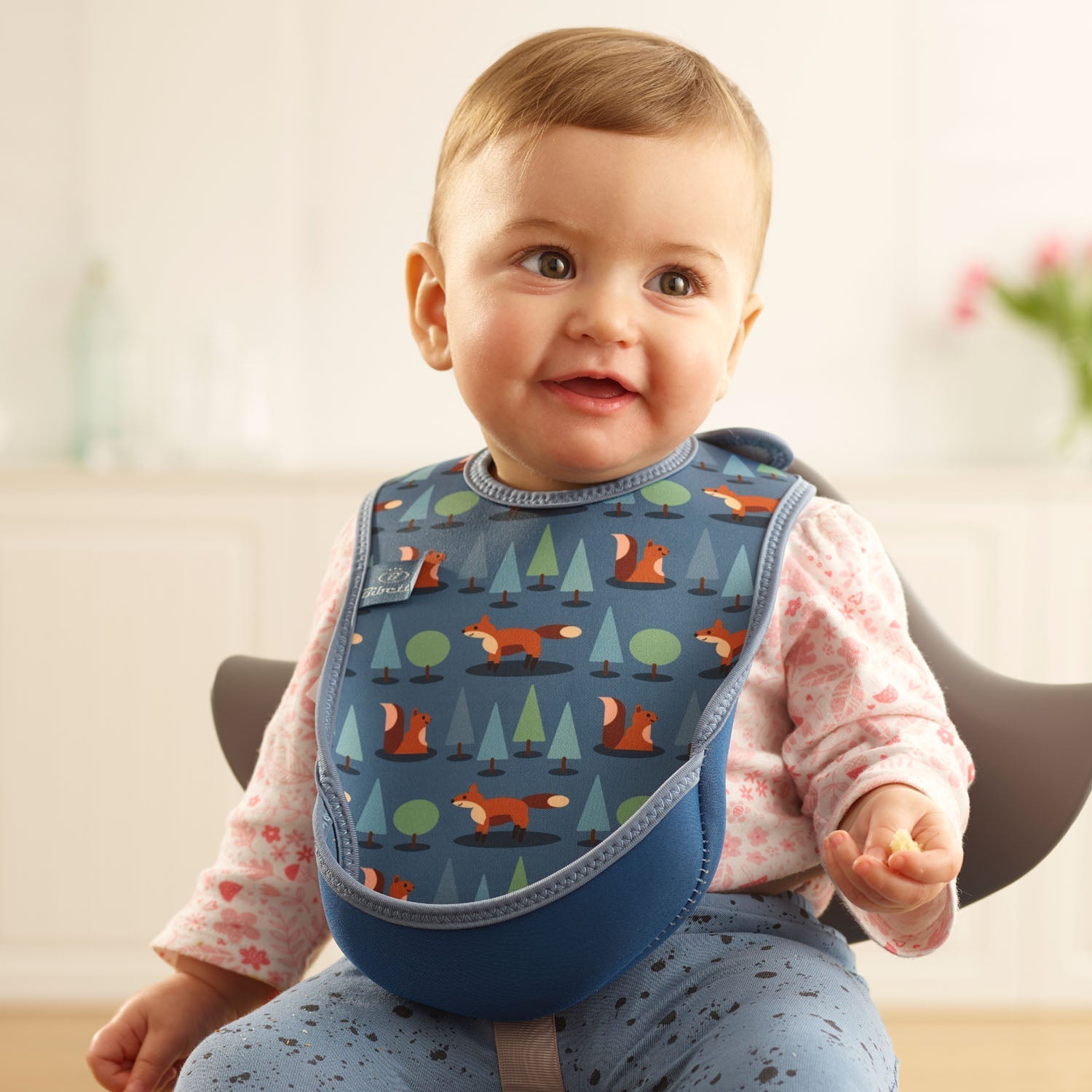 Weaning Bib - Foxes UltraBib - Baby&More