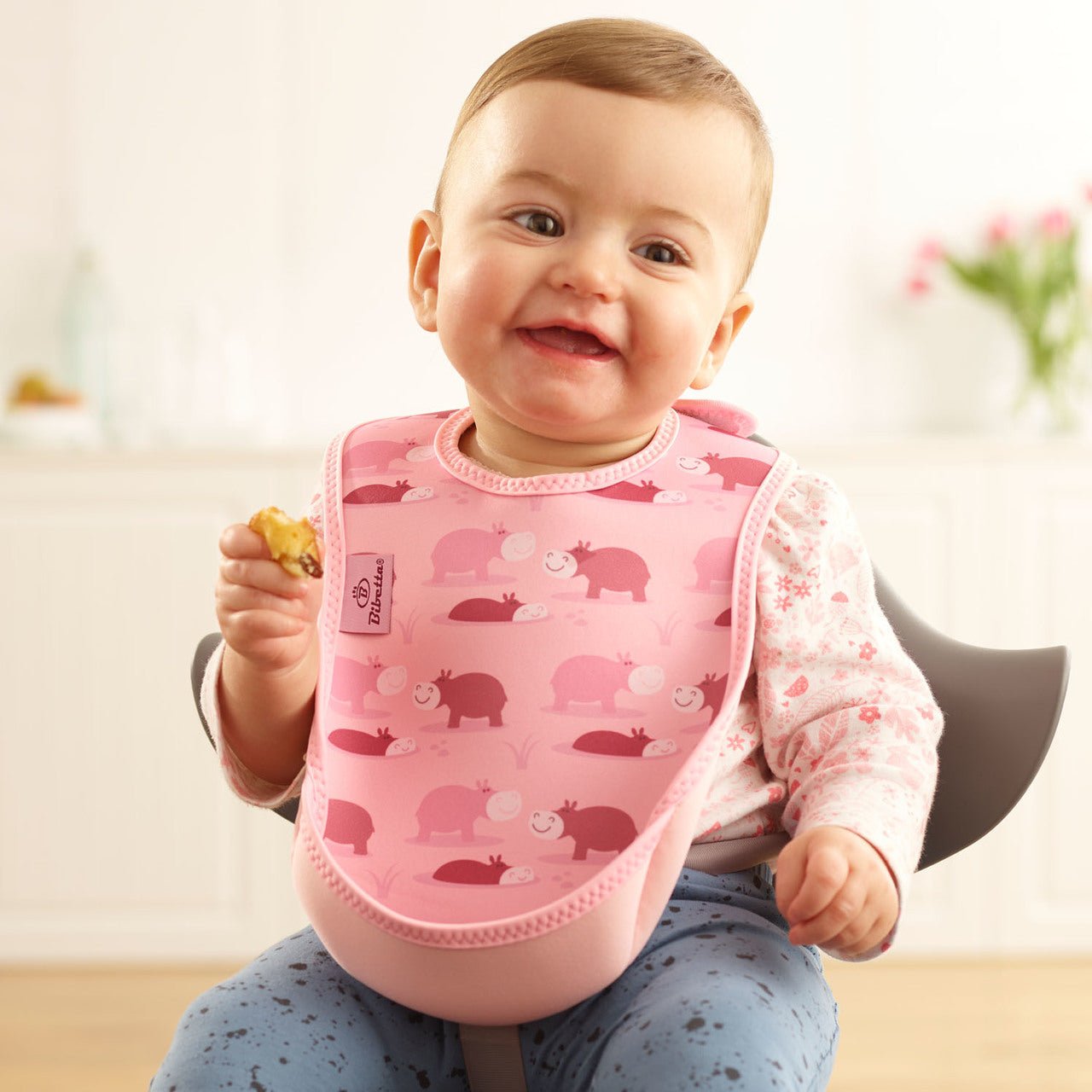 Weaning Bib - Hippos UltraBib - Baby&More