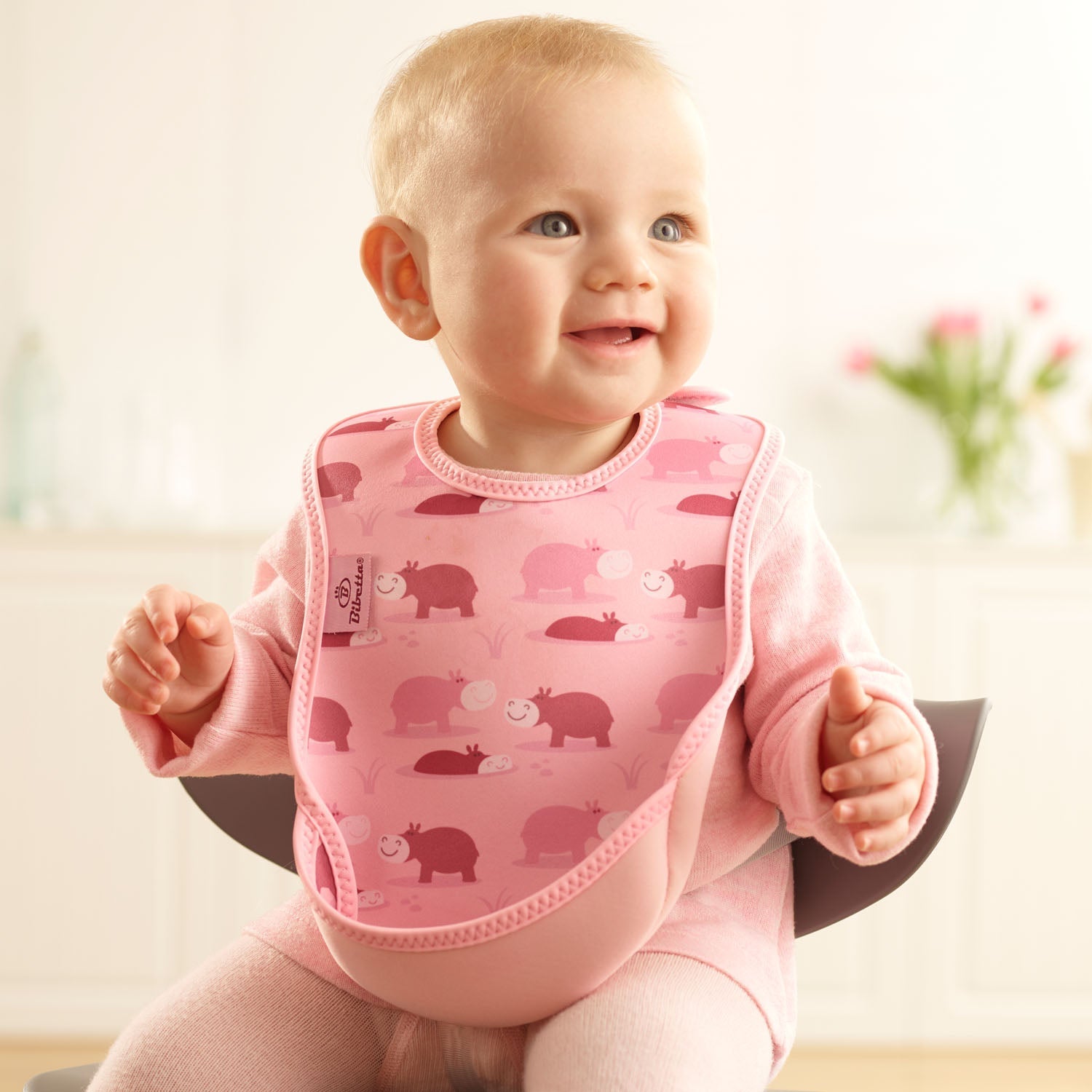 Weaning Bib - Hippos UltraBib - Baby&More