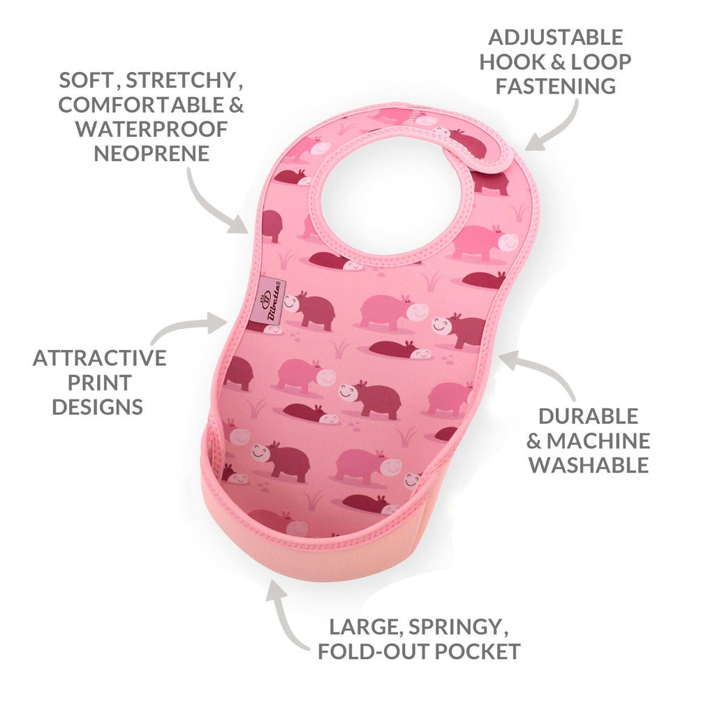 Weaning Bib - Hippos UltraBib - Baby&More