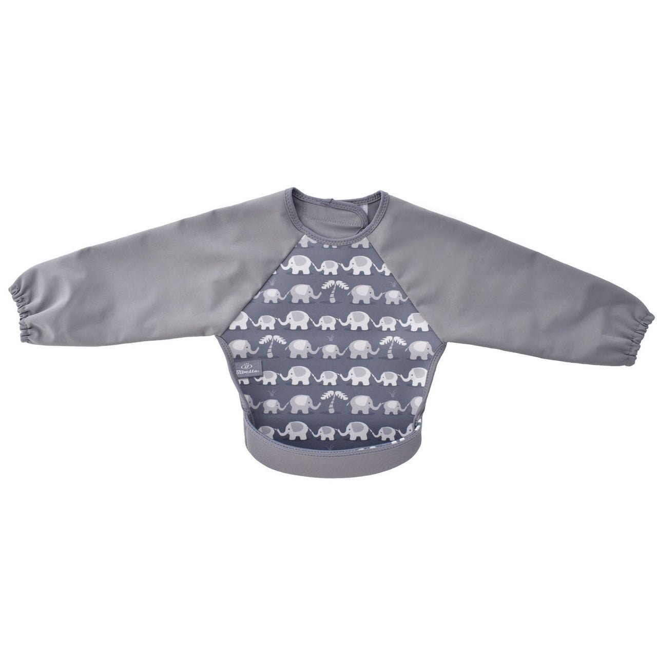 Weaning Bib with Sleeves - Elephants UltraBib - Baby&More