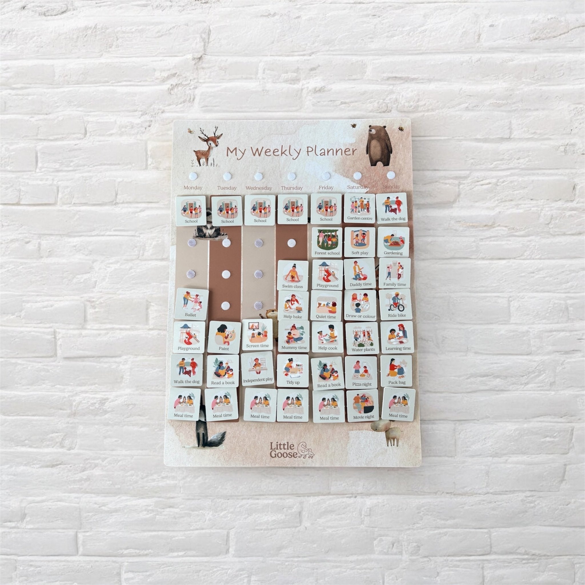 Weekly Planner for Kids - A3 - Baby&More