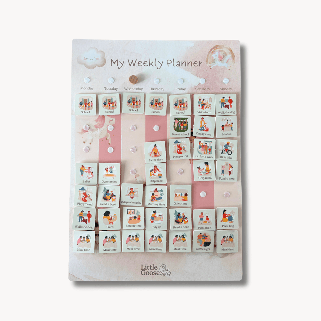 Weekly Planner for Kids - A3 - Baby&More