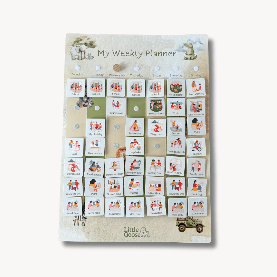 Weekly Planner for Kids - A3 - Baby&More