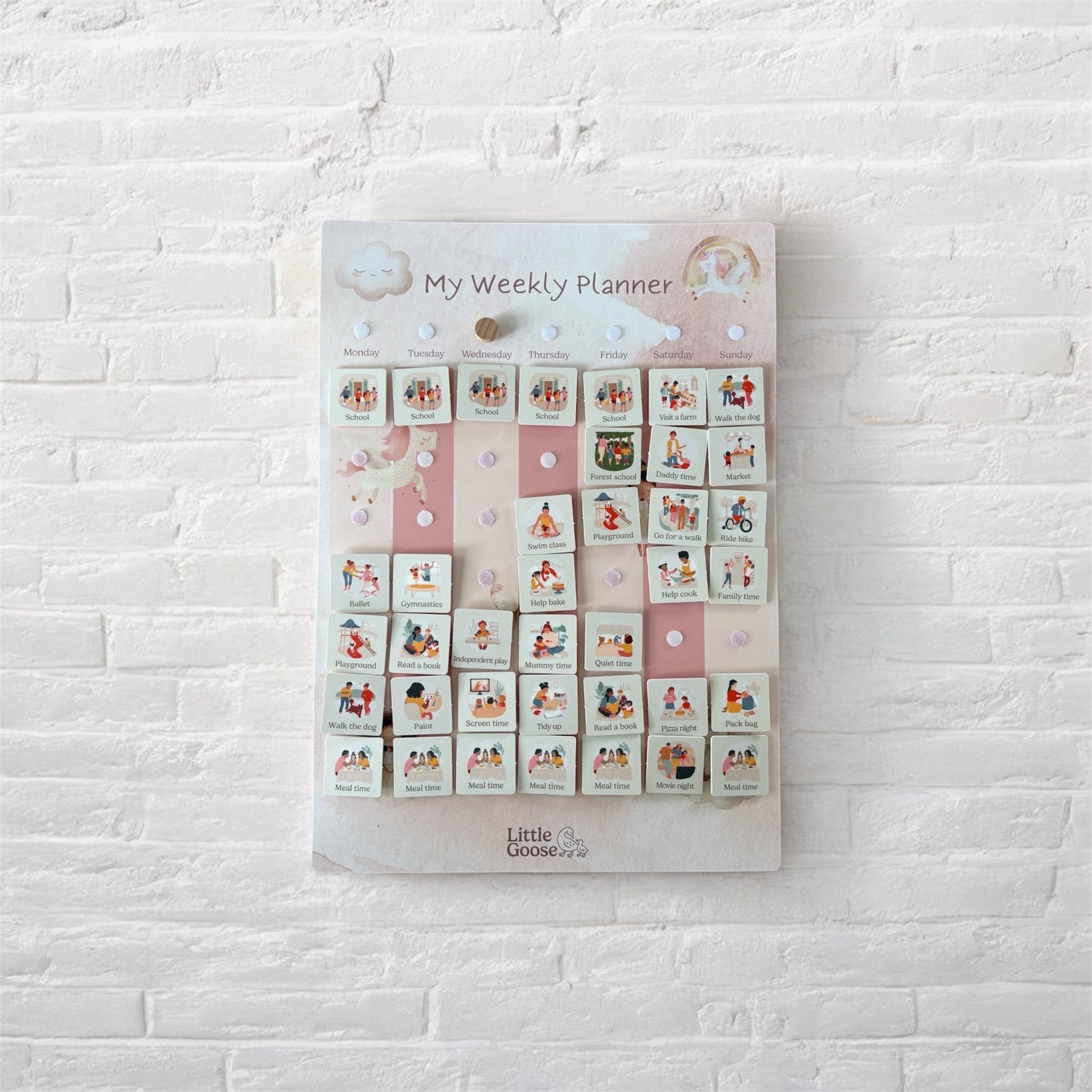 Weekly Planner for Kids - A3 - Baby&More