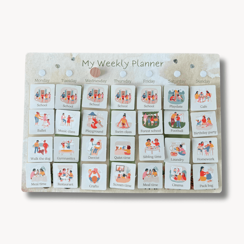 Weekly Planner for Kids - A4 - Baby&More