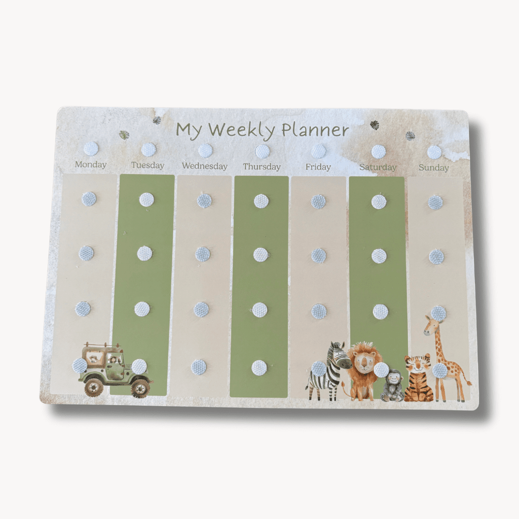 Weekly Planner for Kids - A4 - Baby&More