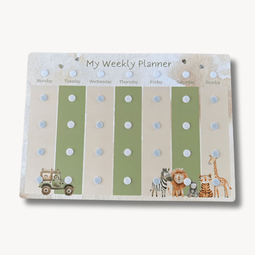 Weekly Planner for Kids - A4 - Baby&More